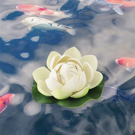 AaSFJEG Decor 2025 Graden Water , Canopy, Pond, Fish Pond, Floating Decoration Props, Living ...