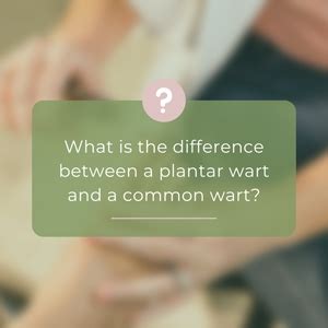 Plantar Warts vs. Common Warts: What's the Difference?