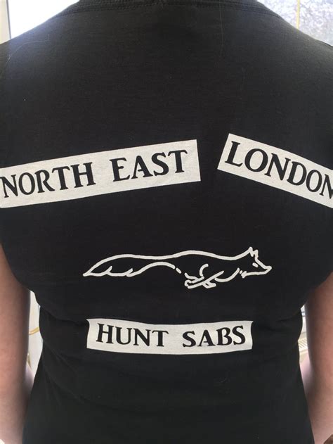 Hunt Saboteurs in the area T-shirt | Suffolk and Essex Hunt Sabs