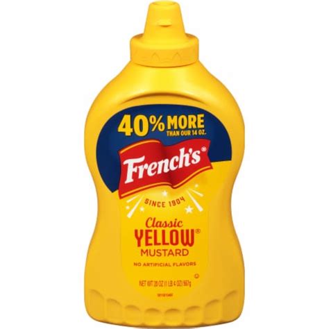 French's® Classic Yellow Mustard, 20 oz - Mariano’s