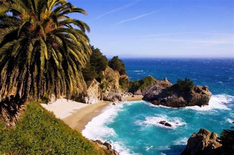 McWay Falls Near Big Sur, California