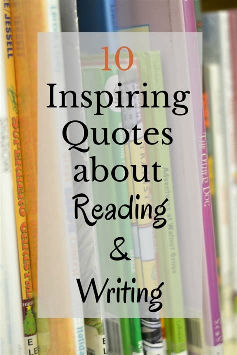 10 Favorite Literacy Quotes on Reading and Writing