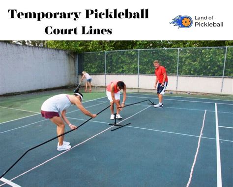 Setup Temporary Pickleball Court Lines & Net | LOP