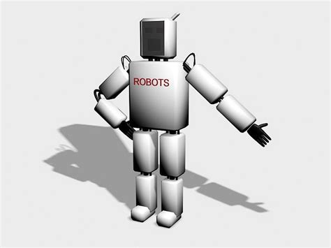 Simple Robot Concept Art 3d model 3ds Max files free download - CadNav