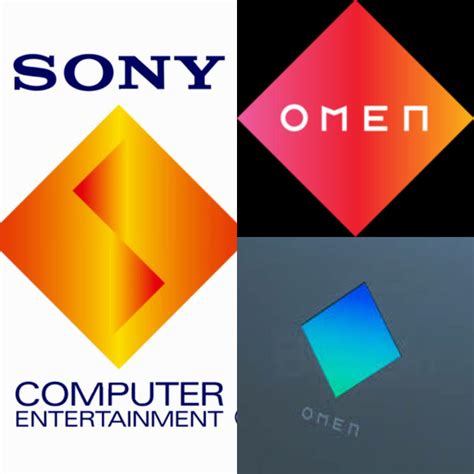 The revised HP Omen logo was giving me a warm, retro wave vibe and ...