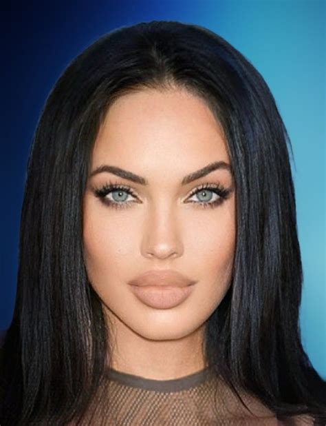 Megan Fox + Angelina Jolie 0.1 | Beauty, Makeup looks, Beautiful women