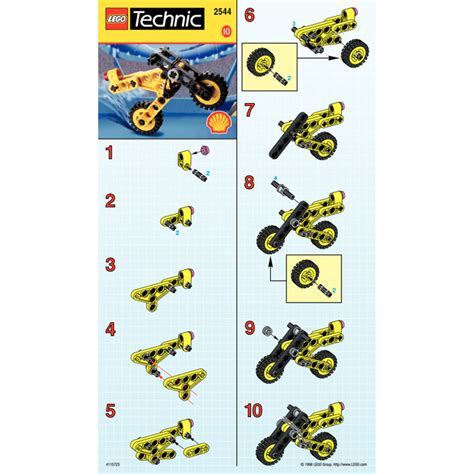 LEGO Motorcycle Set 2544 Instructions | Brick Owl - LEGO Marketplace