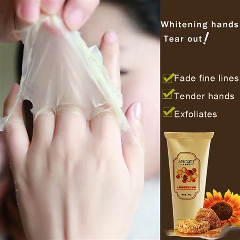 Hand Skin Care Exfoliating Calluses Milk Honey Paraffin Wax Hand Mask ...