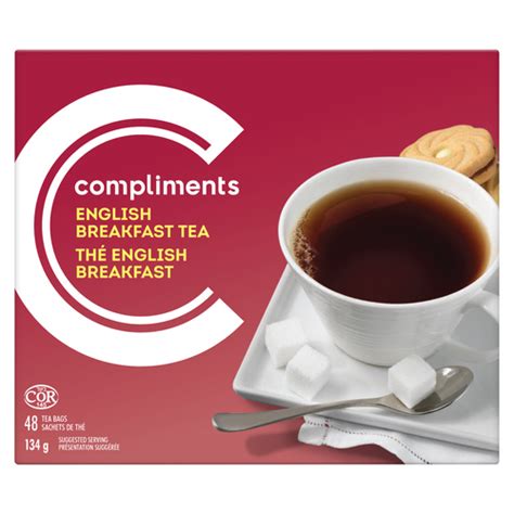 Tea English Breakfast 48 Tea Bags | Compliments.ca