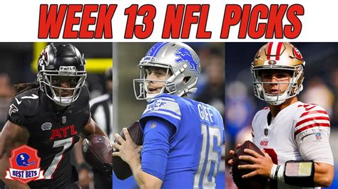 NFL Week 13 Predictions, Picks, Best Bets - YouTube