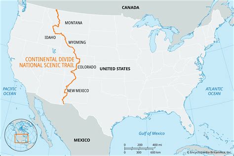 Continental Divide National Scenic Trail | Map, Description, History ...