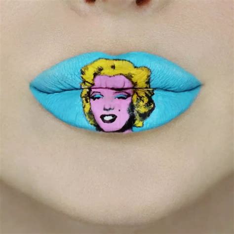 Lips As A Canvas To Create Pop Culture-Inspired Art | Others