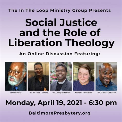 Social Justice and the Role of Liberation Theology - Presbytery of ...