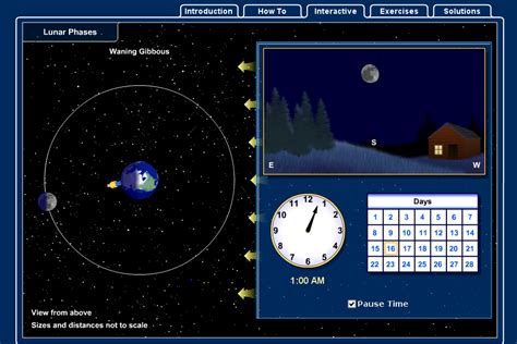 Earth Orbit Seasons Interactive