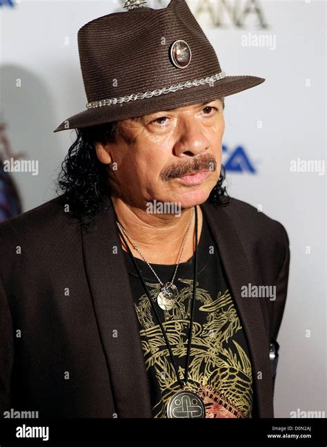 Carlos Santana Santana Celebrates New Album "Guitar Heaven" At The Hard Rock Hotel & Casino Las ...