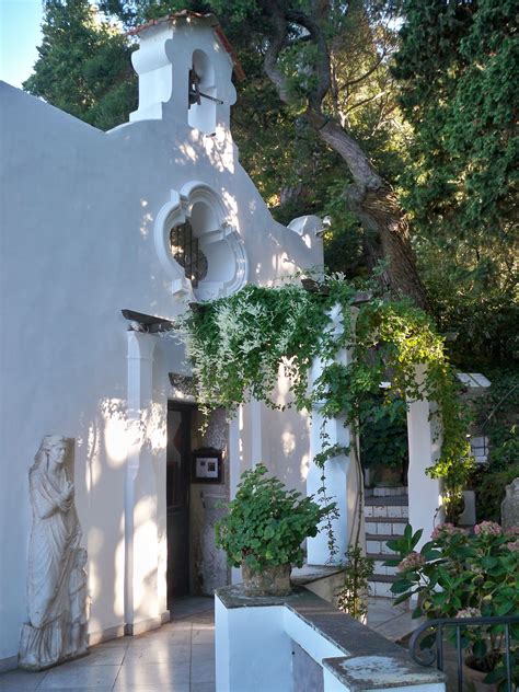 Chapel at Villa San Michele , Anacapri | Villa san michele capri, Isle of capri, Capri italy