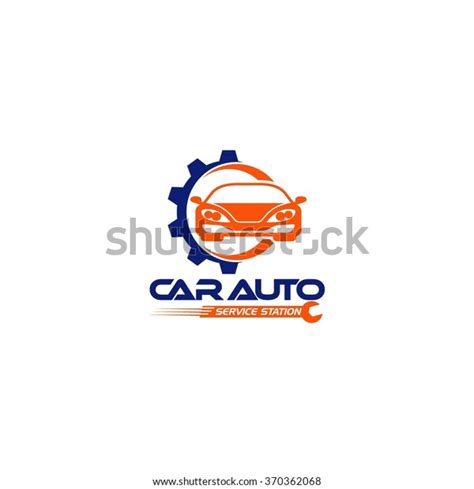 Car Maintenance Logo Template Stock Vector (Royalty Free) 370362068