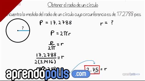 Como Sacar El Area De Un Circulo Ejemplos - Opciones de Ejemplo