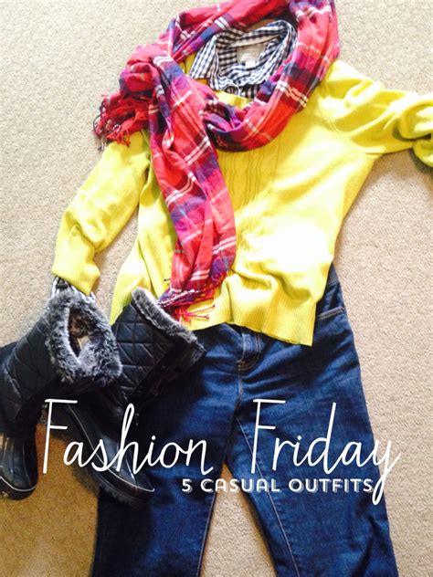 Fashion Friday 5 casual outfits - The Style Sisters