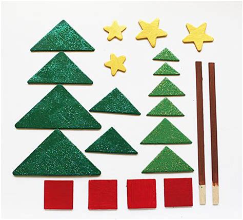 DecoArt® Triangle Tree Ornaments | Christmas ornaments, Christmas tree ...