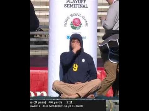 J.J. McCarthy appeared to be meditating and grounding in bare feet pregame 🧘‍♂️ #shorts - YouTube