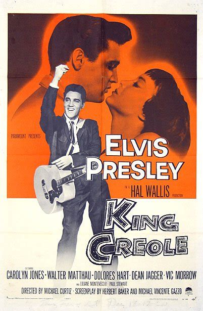 King Creole Movie Poster