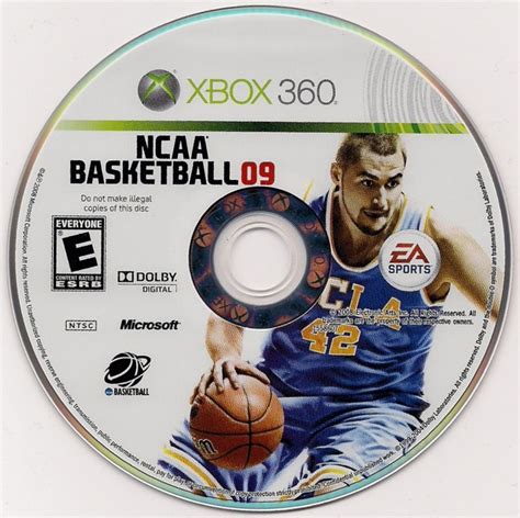 NCAA Basketball 09 (2008) Xbox 360 box cover art - MobyGames