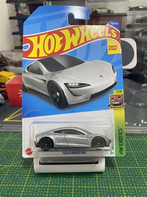 Hot wheels - Tesla roadster, Hobbies & Toys, Toys & Games on Carousell