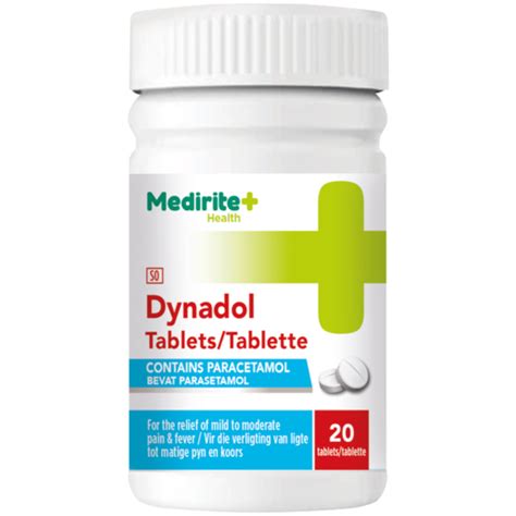 Medirite Health Dynadol Pain Relief 20 Tablets | Pain Relief | Medicine | Health & Beauty ...