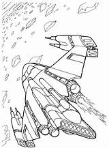Spaceship coloring Pages  Coloring For Kids sketch template