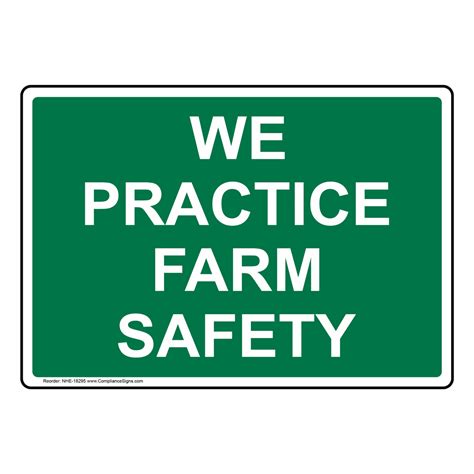 Farm Safety Signs