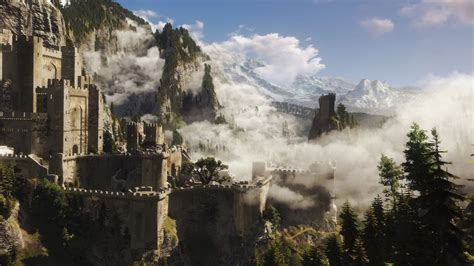 Kaer Morhen | The witcher, Witcher art, The witcher 3