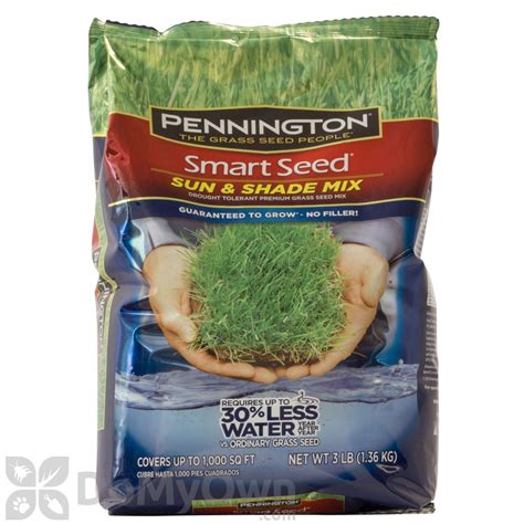 Pennington Smart Seed Sun & Shade Mix Grass Seed Central 3 lb. (22560)