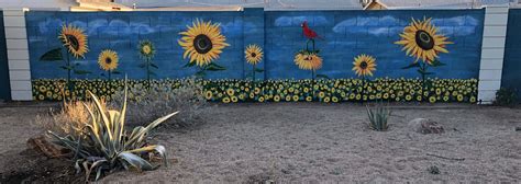 Sunflower Mural – VanDyke Gardens