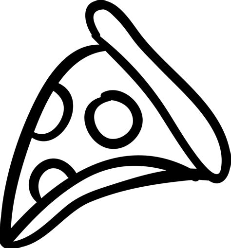 Pizza Slice | Pizza slice, Pizza, Silhouette projects