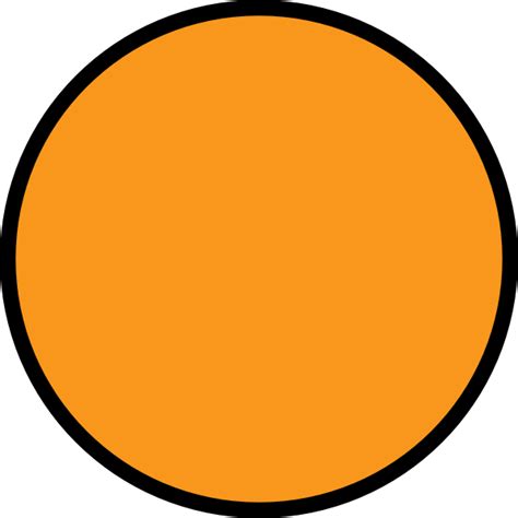 Orange Circle Clip Art at Clker.com - vector clip art online, royalty free & public domain