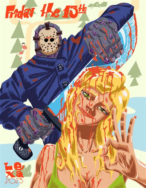 Friday the 13th summer fan art : r/fridaythe13th