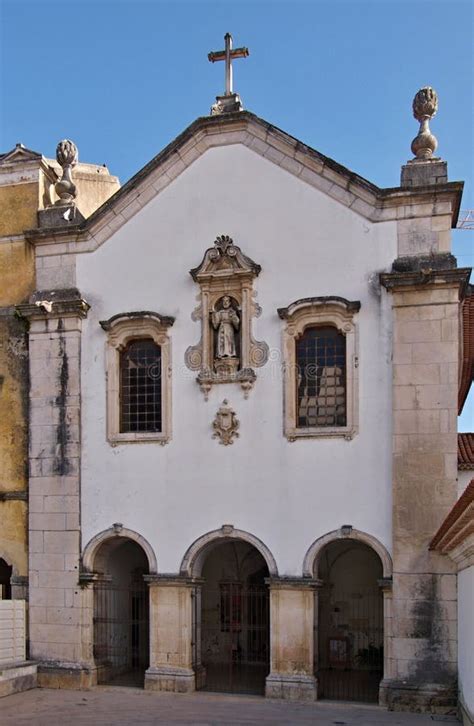 Facade of the Leiria Cathedral, Centro - Portugal Stock Image - Image of building, church: 144208393