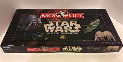 Star Wars Monopoly Edition Board Game List - geekSerious