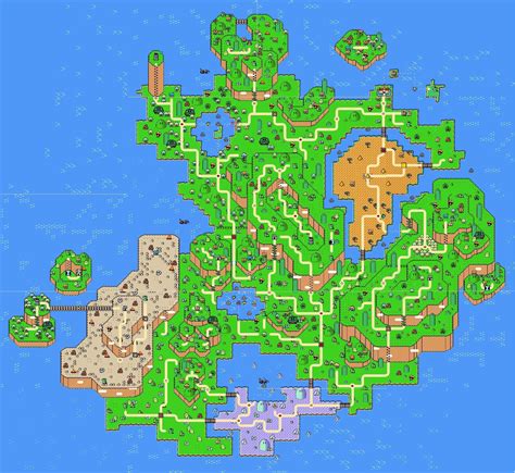 Super Mario World Map Mario Art Super Mario Bros Super Mario World ...