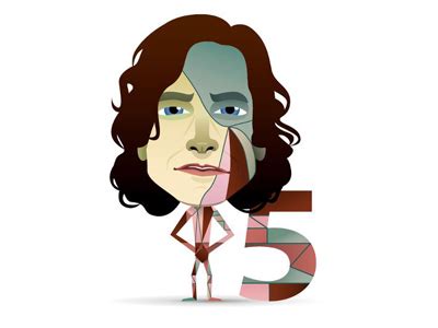 Gotye illustration for magazine brief by david flanagan on Dribbble