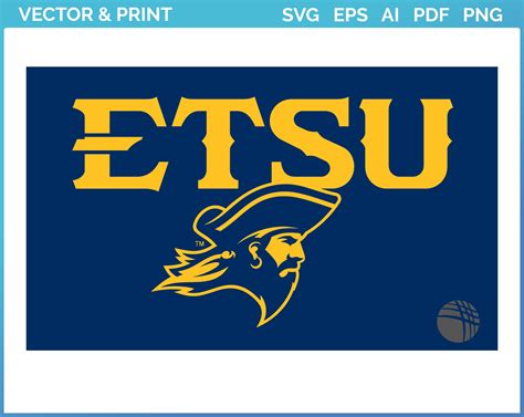 ETSU Buccaneers - Alternate Logo (2014) - College Sports Vector SVG Logo in 5 formats