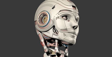 ArtStation - Robot Head 3d model (Max, FBX, OBJ) | Resources