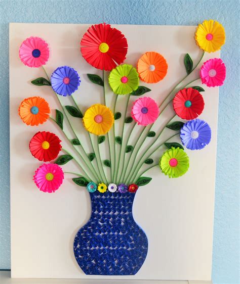 Pin on Przedszkole | Flower vase crafts, Flower crafts kids, Flower crafts