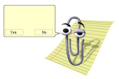 XR Windows Clippy Meme 1 Blank Template - Imgflip