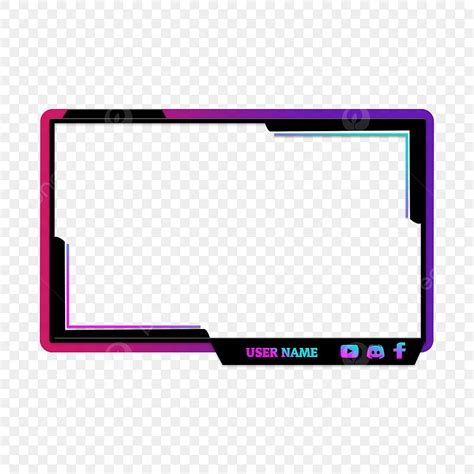 Imagens Obs Facecam Overlay PNG e Vetor, com Fundo Transparente Para ...