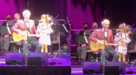 Andrea Bocelli And Her 8-Year-old Daughter Sing ‘Hallelujah’ A Duet ...