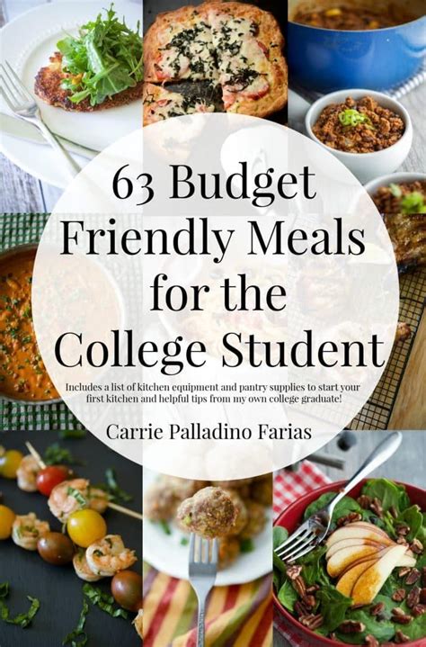 63 Budget Friendly Meals for the First Time College Student | Healthy college meals, Budget ...