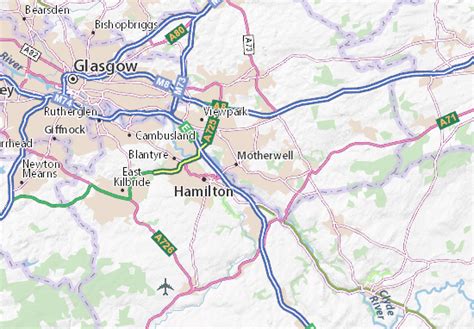 MICHELIN Motherwell map - ViaMichelin