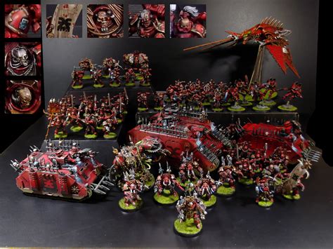 Warhammer 40k World Eaters Army - Army Military